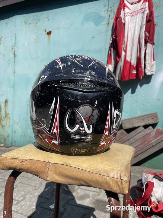 Kask i cuchy na crosa Kaski i odzież Ruda Śląska
