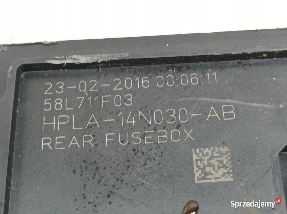 SKRZYNKA BEZPIECZNIKÓW HPLA14NA30AB Land Rover sprzedam