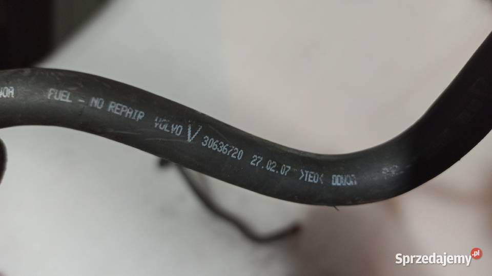 Przewód paliwa Volvo S40 V50 C30 20D 136 16 D podkarpackie Dębica sprzedam