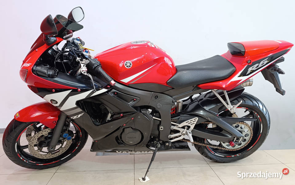 Yamaha YZF R6 ładny stan NISKI PRZEBIEG Ostrołęka