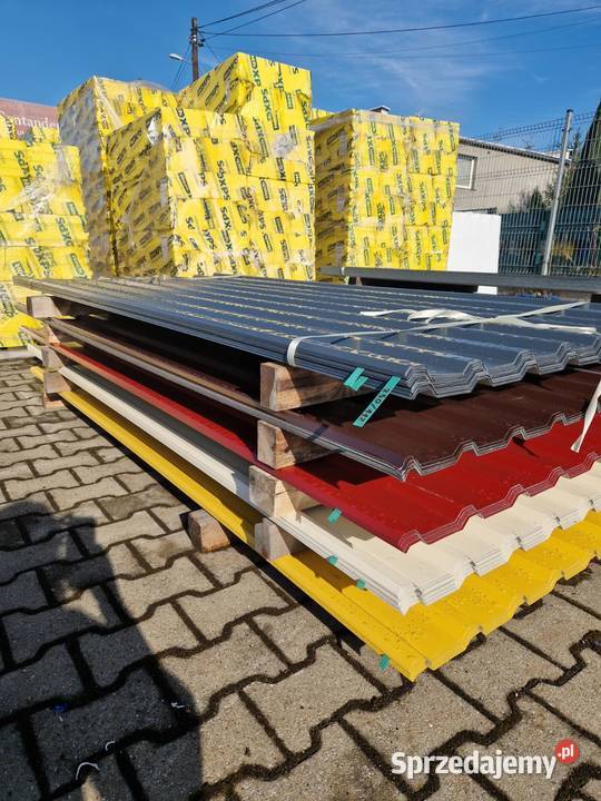 Blacha trapezowa 2 gatunek Garaż wiata Pokrycia dachowe Żary