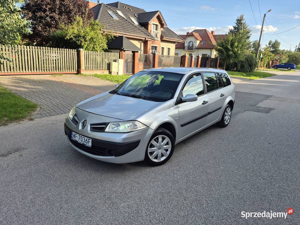 Renault Megane II 14 16V GAZ 2007r reflektory ksenonowe sprzedam