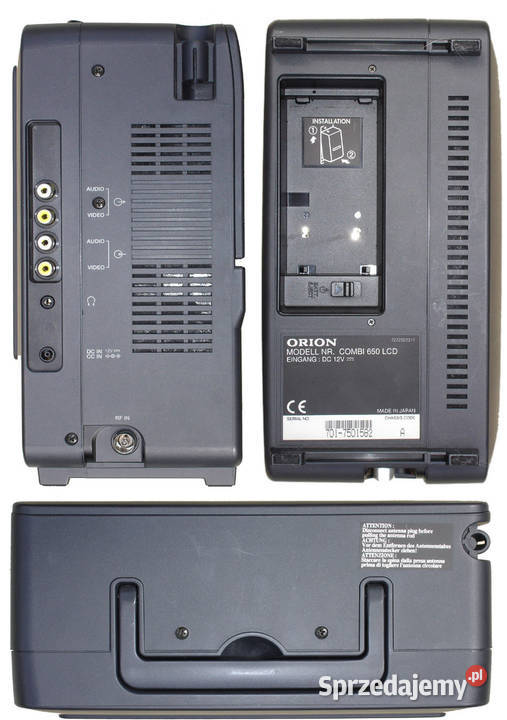 ORION COMBI 650 LCD VHS HQ gratka kolekcjonerska Warszawa