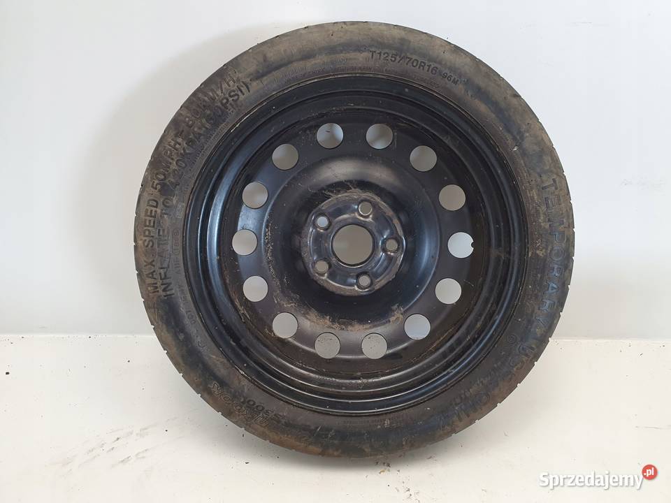 KOŁO DOJAZDOWE Audi Seat Vw Golf V 12570 R16 Chełm sprzedam