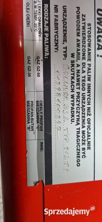 Sprzedam palnik gazowy RIELLO BS2 kompletny z Łańcut