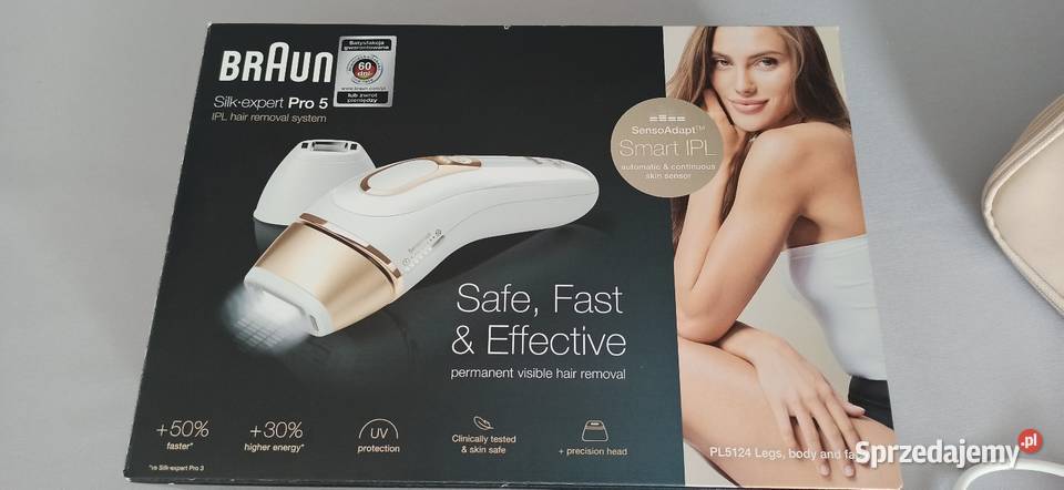 Depilator laserowy Braun Silkexpert Pro 5 Pozostałe Bełchatów sprzedam