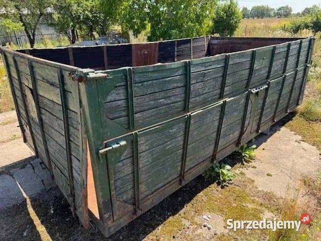 Skrzynia ładunkowa do jabłek sadownicza wymiary Piastów