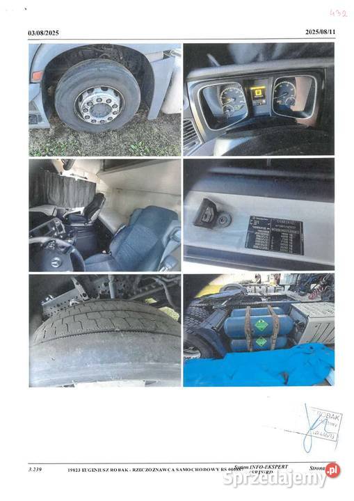 Syndyk sprzeda ciągnik samochodowy Mercedes wielkopolskie Konin