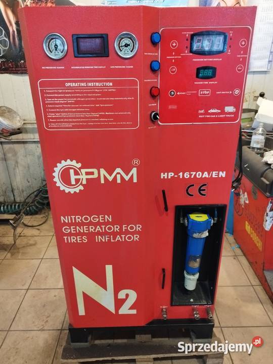 System wytwarzania azotu HP1650 Stalowa Wola sprzedam
