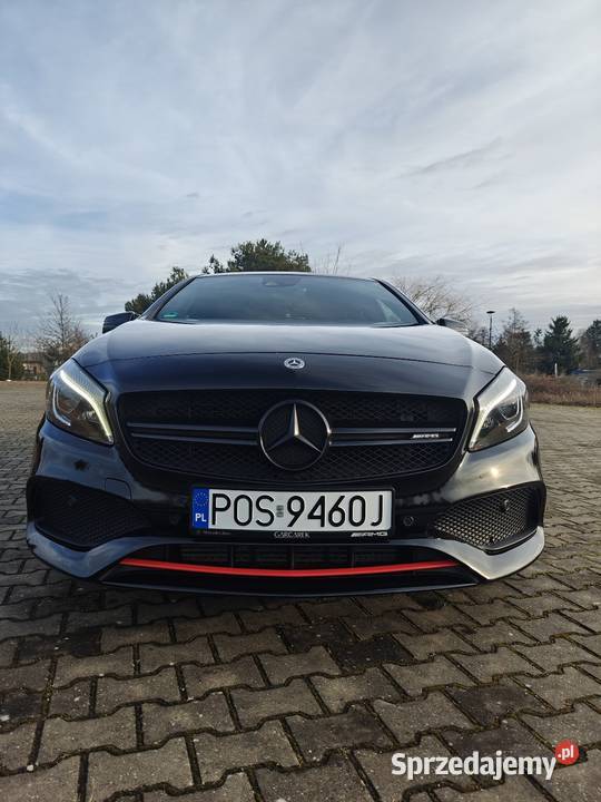 Mercedes A 250 Sport 218 Full Radary Full LED przyciemniane szyby Klasa A wielkopolskie Sośnie
