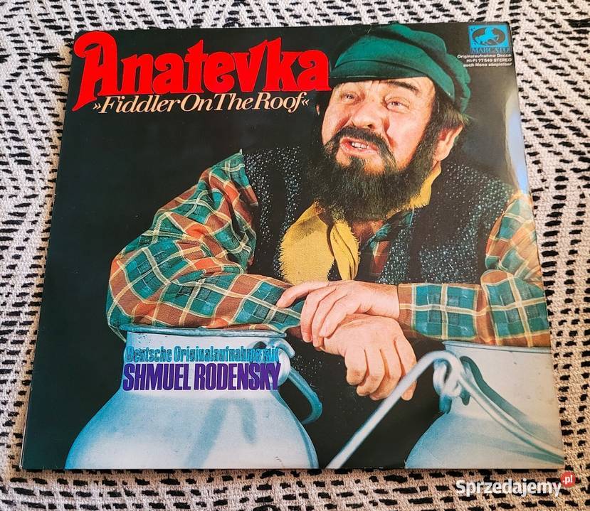 Musical Skrzypek na dachu płyta winylowa w kujawsko-pomorskie sprzedam
