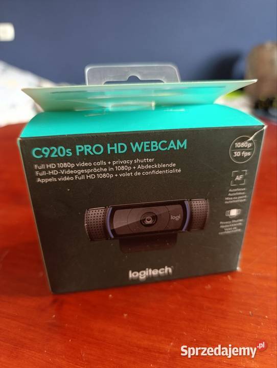 Logitech C920S Full HD Kamerka internetowa NOWA