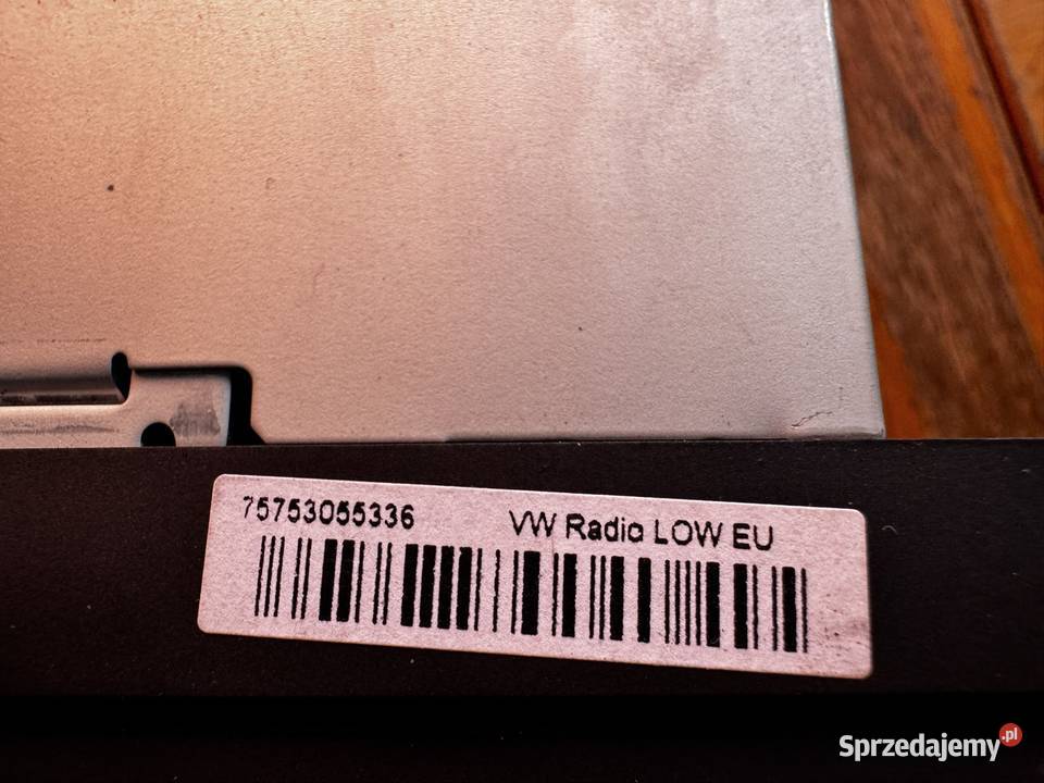 Radio VW Low EU BVX Blaupunkt CD