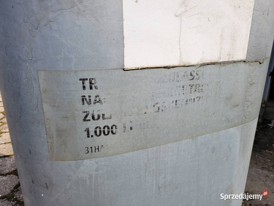 zbiornik mauzer metalowy na paliwo 1000l Zbiorniki Stojadła