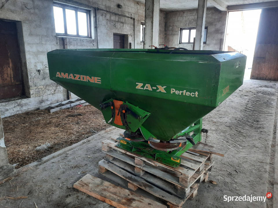 Rozsiewacz nawozów mineralnych AMAZONE X Perfect lubelskie Kozula sprzedam
