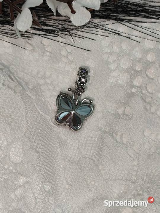 Zawieszka ze srebra próby S925 do bransoletek Zgierz