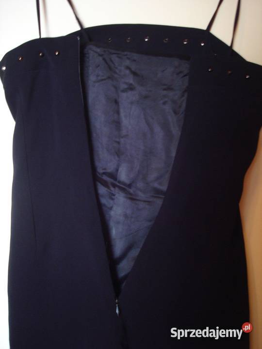 Mała czarna Nowa czarna sukienka na cienkich małopolskie Bochnia