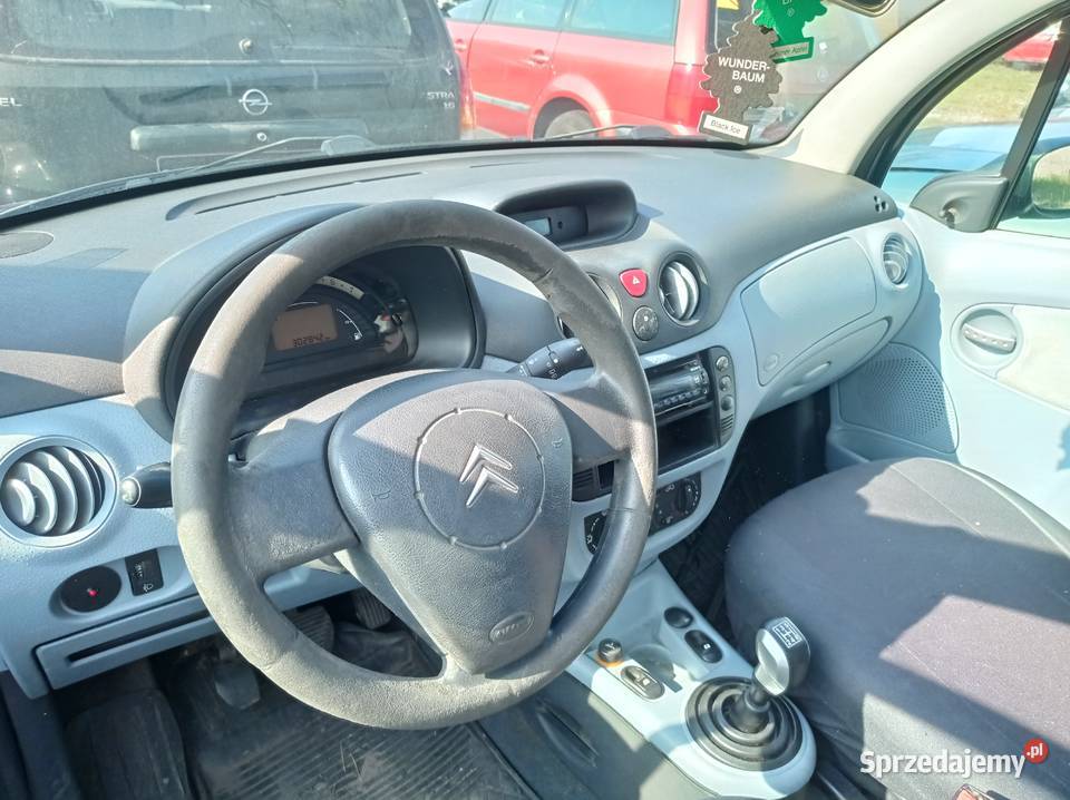 Citroen C3 14 54 kW 2004 r dawca części wielkopolskie Szklarka Myślniewska