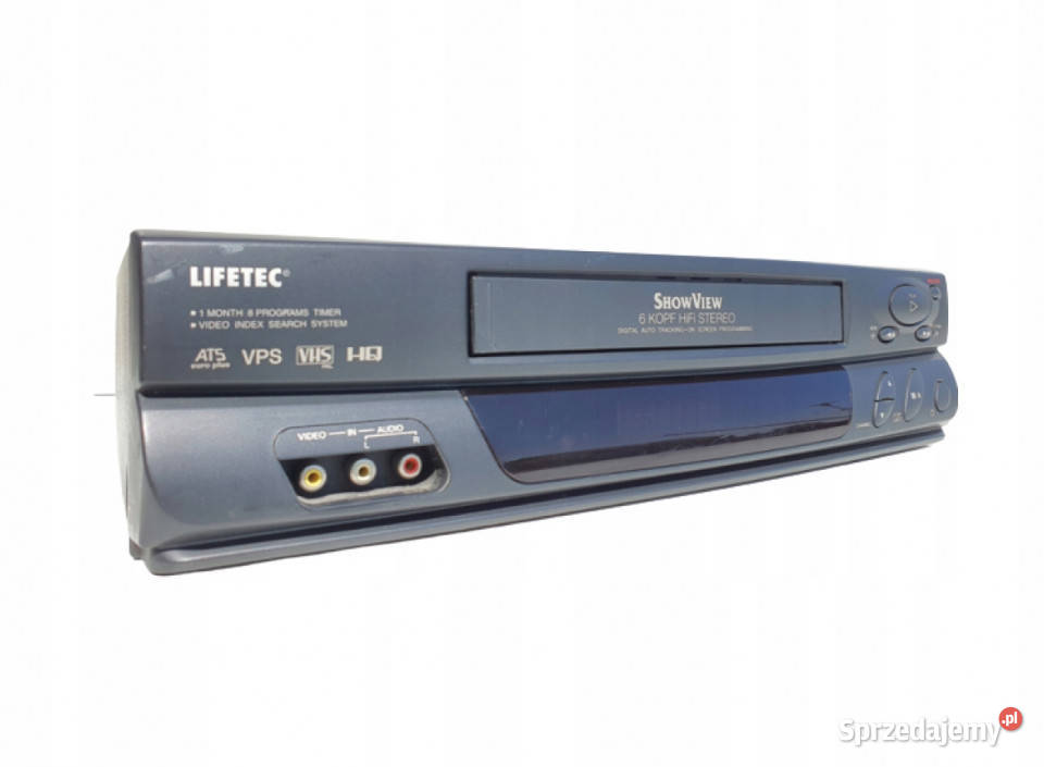 Video magnetowid Lifetec LT9020 6 head VHS wielkopolskie Międzychód