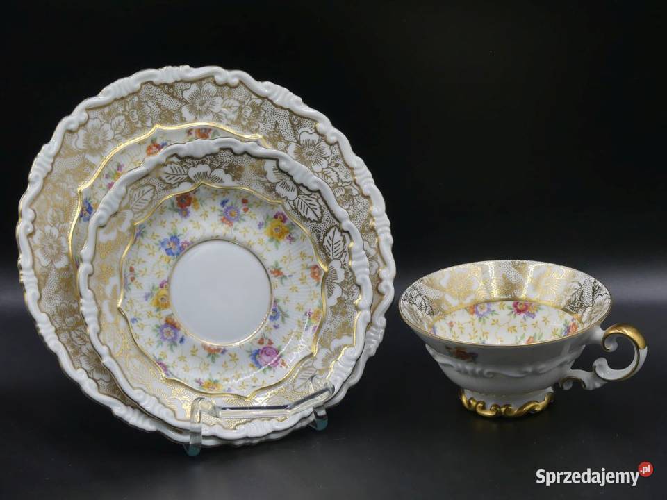 Komplet śniadaniowy Sorau Żary stan witrynowy Poznań