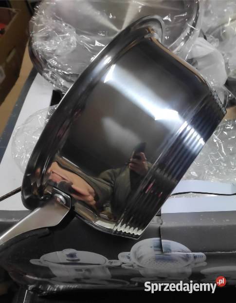 Garnki Rozenberg 16 el z termometrem łódzkie