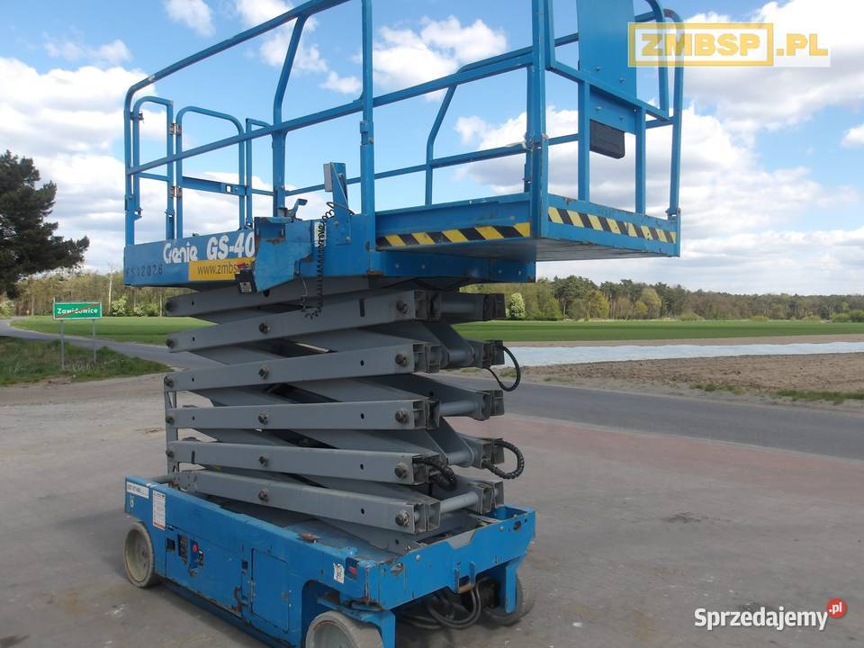 Podnośnik nożycowy zwyżka 14m Genie GS4047