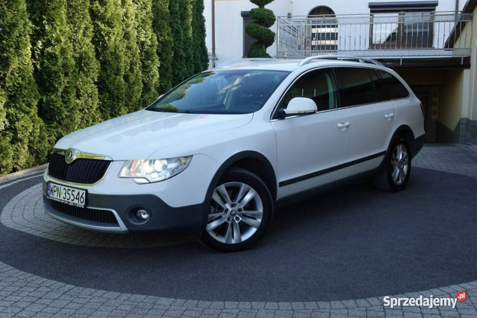 koda Superb SCOUT 4x4 DSG Alcantara 20 TDI Płońsk sprzedam