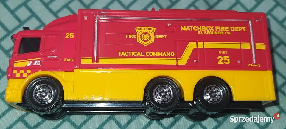 Matchbox modele pojazdów zadaniowych pomorskie