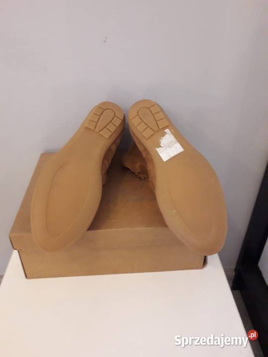 Brązowe botki Mis Pepas 41 Kozaki Kraków