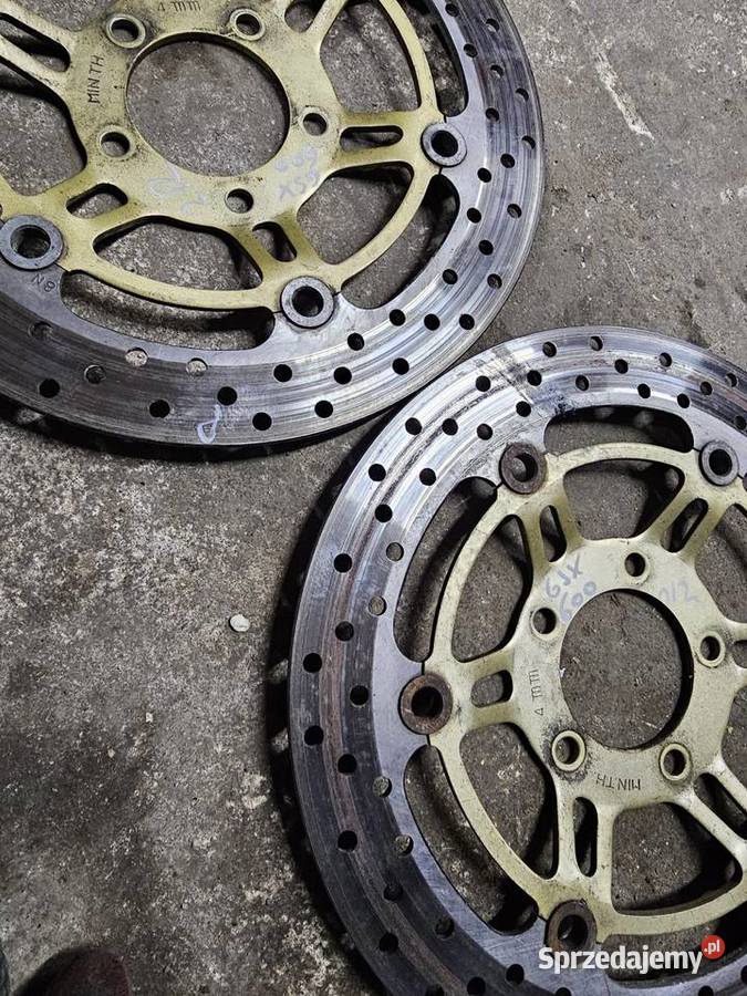 Suzuki GSX 600 f tarcza przód przednie tarcze Tarcze hamulcowe sprzedam