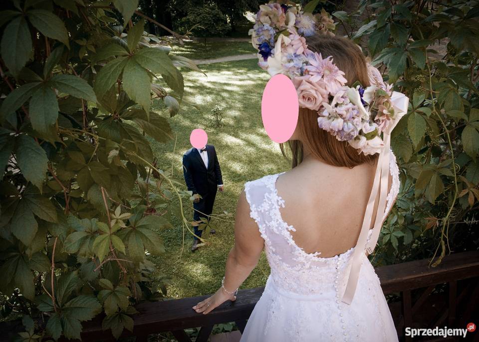 Przecudna suknia ślubna Agnes 11988 welon Gdynia sprzedam