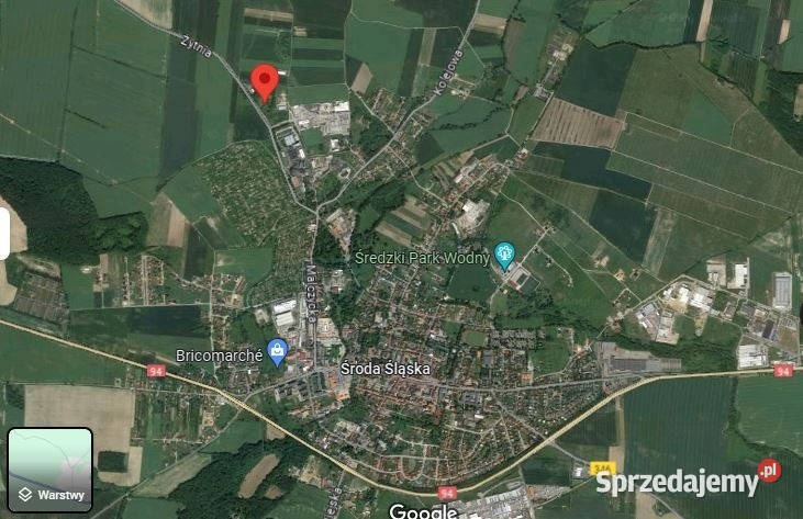 Działka produkcyjnousługowa 125h Środa Śląska dolnośląskie sprzedam