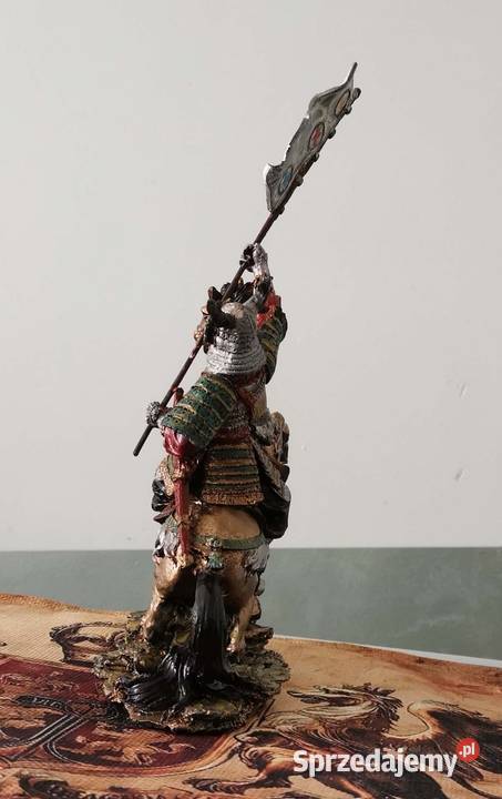 Figurka Samuraja na koniu śląskie Lędziny