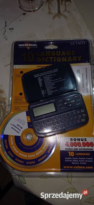 Elektroniczny tłumacz translator 10 języków Pozostałe