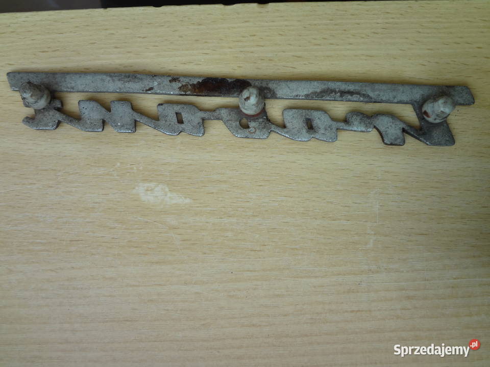 Trabant oryginalny napis 601 osobowe dolnośląskie Wrocław