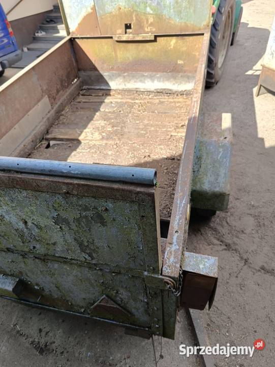 Przyczepka rolnicza wózek ciągnikowa Nowy Tomyśl