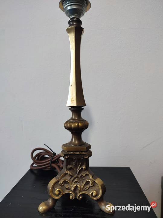 Stara mosiężna lampa Ostrołęka sprzedam