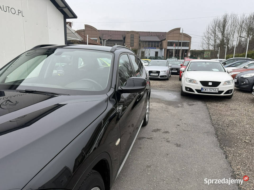 BMW X1 RatyZamiana Gwarancja dużym serwisie nowy elektrochrom. lusterka boczne Gdów
