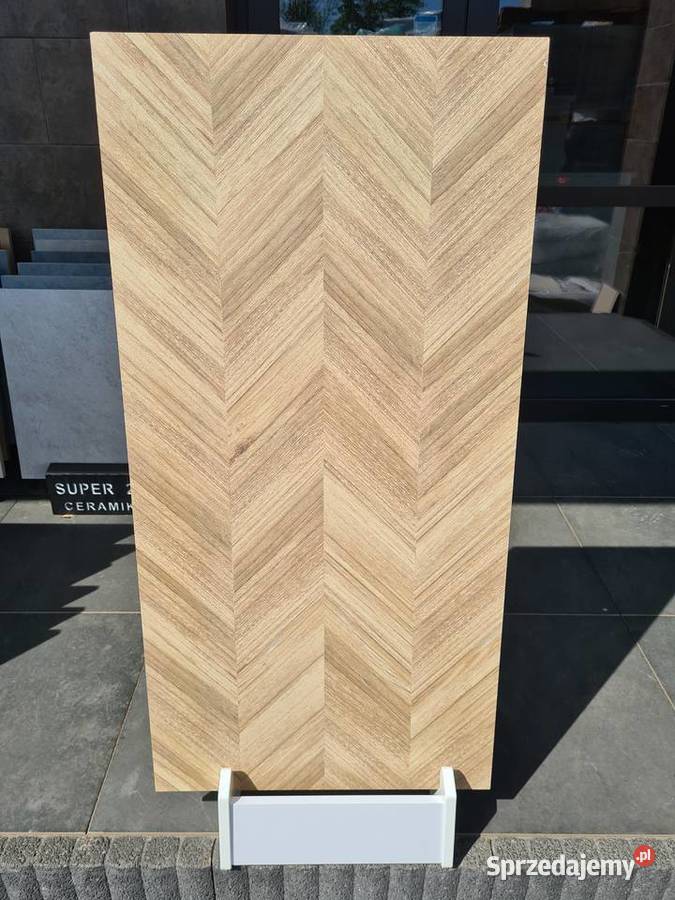 Płytki gresowe BLANCA WOOD 598X1198 gat II łódzkie Opoczno