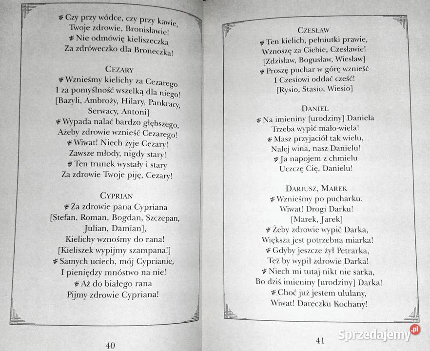 Toasty biesiadne Marek Urbański Chełm