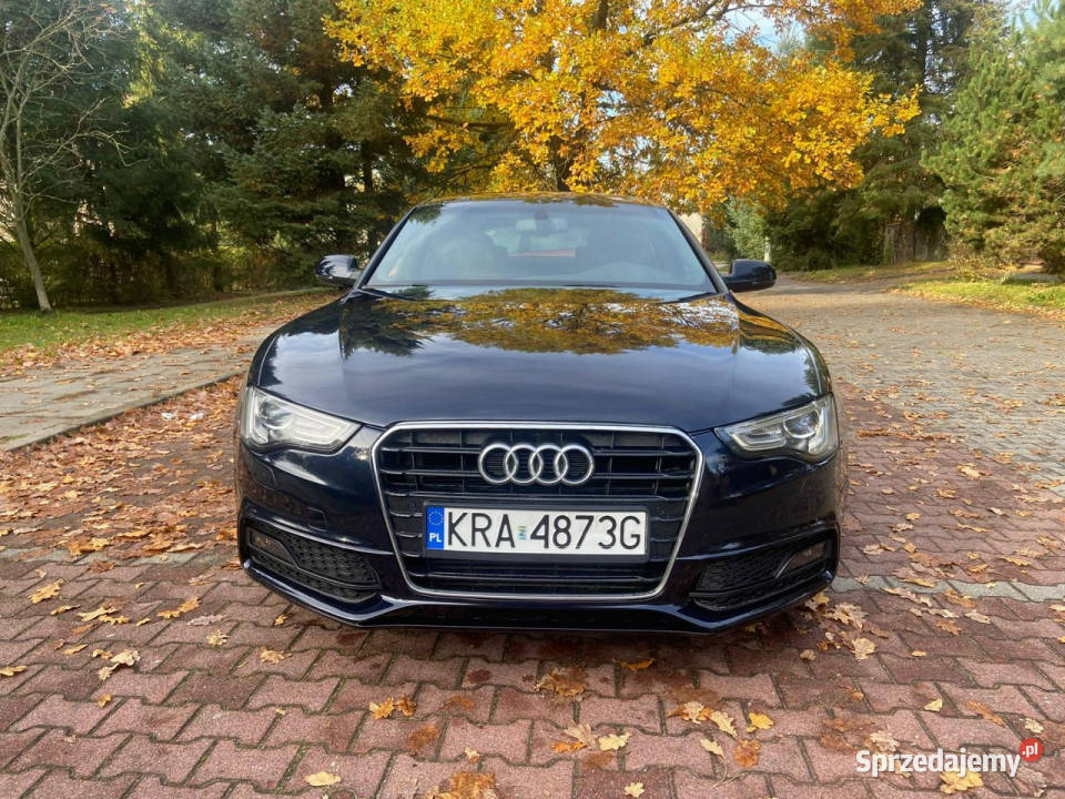 Audi A5 SLine Wzorowy stan bez wkładu zadbany 8T Zarejestrowany w Polsce Kraków