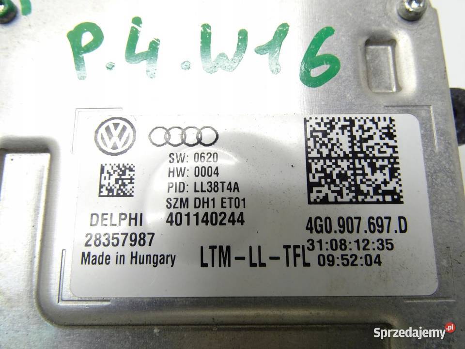 PRZETWORNICA LAMPY ŚWIATEŁ LED AUDI A4 B8 SKODA