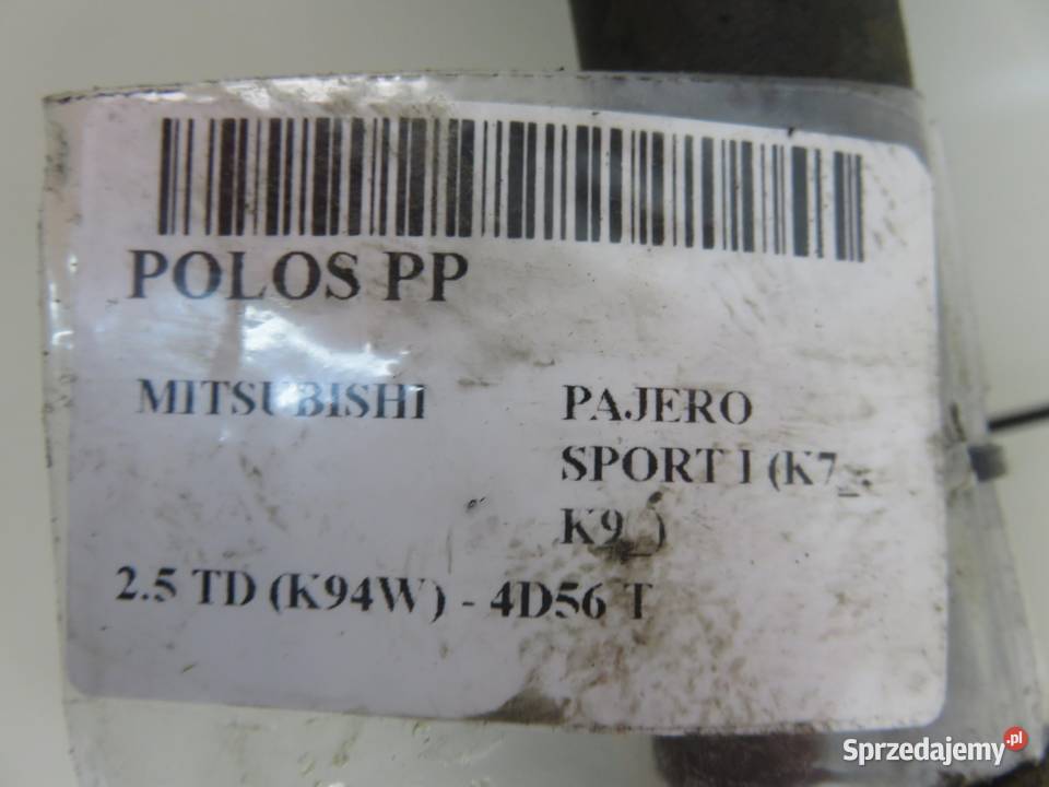 PÓŁOŚ PRAWA PRZEDNIA MITSUBISHI PAJERO SPORT I małopolskie