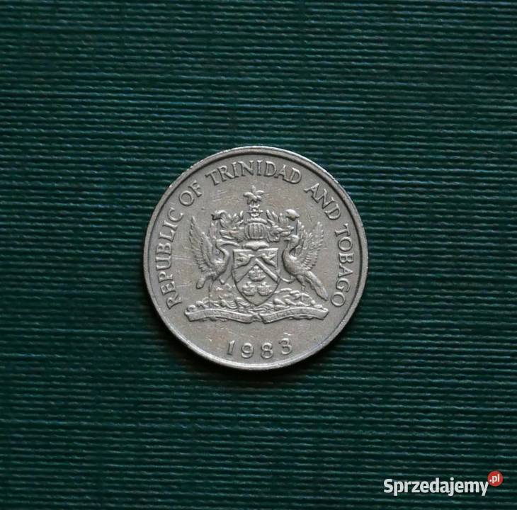 TRYNIDAD I TOBAGO 25 centów 1983r Gliwice