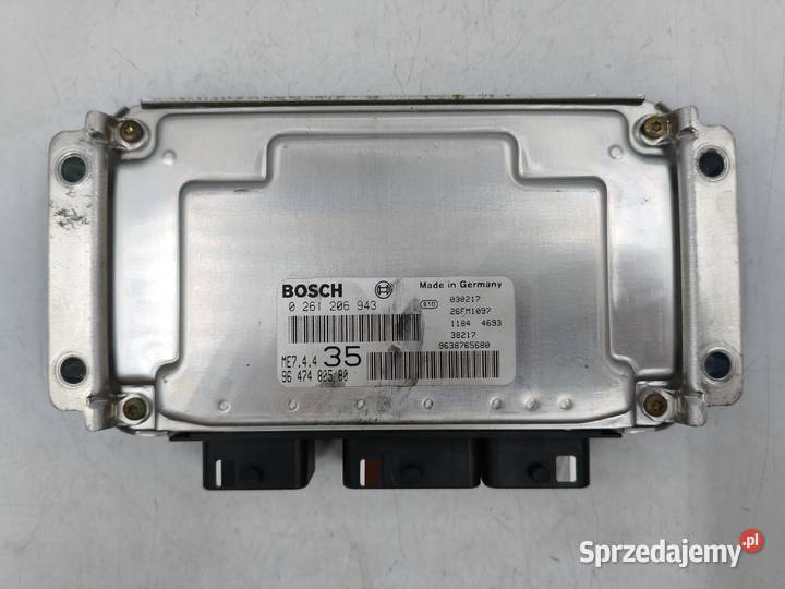 Sterownik Silnika Peugeot 307 16 16v 9647480580 mazowieckie Wyszków