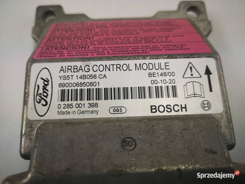 STEROWNIK AIRBAG FORD KA 2008 1122386 osobowe sprzedam