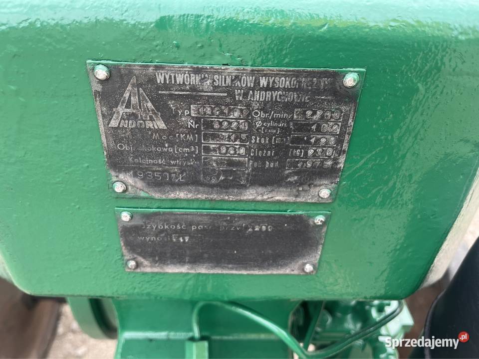 Silnik diesel 1hc102 15 Pozostałe lubelskie Lubartów