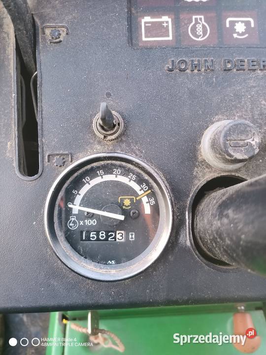 Traktorek John Deere 955