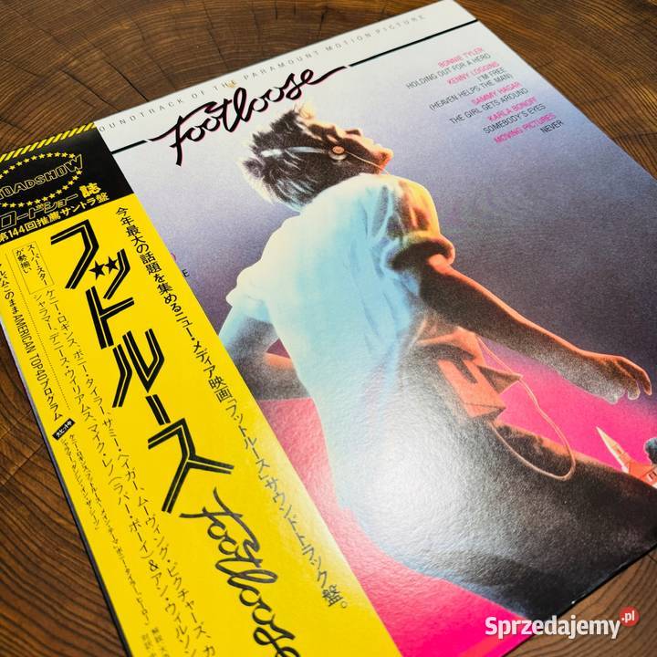 Footlose OST Footlose EXEX Japan Obi LP 1984 pomorskie Gdynia