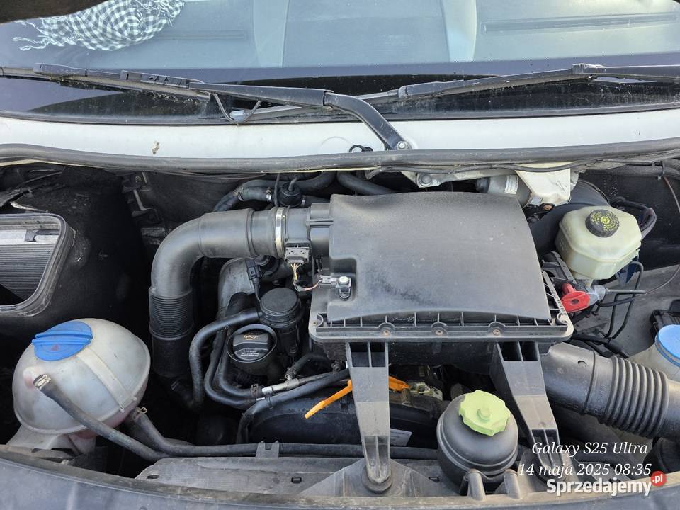 VW crafter 2008r Z niezawodnym silnikiem 25l TDI wspomaganie kierownicy Przasnysz